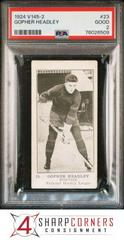 Gopher Headley Hockey Cards 1924 V145-2 Prices
