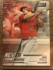 Mike Trout #NC-MT Baseball Cards 2018 Stadium Club Never Compromise Prices