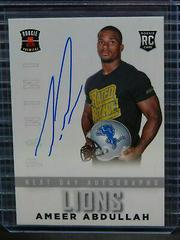 Ameer Abdullah #ND-AA Football Cards 2015 Panini Prestige Next Day Autographs Prices