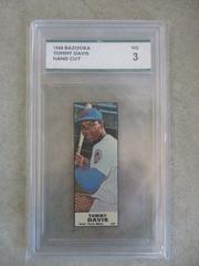 Tommy Davis [Hand Cut] Baseball Cards 1968 Bazooka Prices
