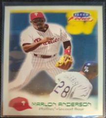 Marlon Anderson #164 Baseball Cards 2000 Fleer Focus Prices