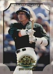 Jose Canseco #109 Baseball Cards 1998 Leaf Prices