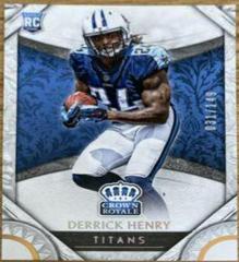 Derrick Henry [Holo Gold] Football Cards 2016 Panini Crown Royale Prices