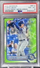 Curtis Mead [Neon Green] #BP-10 Baseball Cards 2022 Bowman Paper Prospects Prices