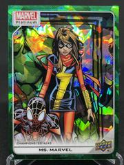 Ms. Marvel [Green Crackle] Marvel 2023 Upper Deck Platinum Prices