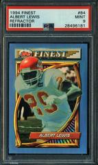 Albert Lewis [Refractor] #84 Football Cards 1994 Topps Finest Prices