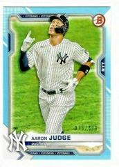 Aaron Judge [Blue] Baseball Cards 2021 Bowman Prices
