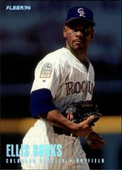 Ellis Burks Baseball Cards 1996 Fleer Tiffany Prices