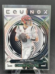 Joe Burrow [Orange Electric Etch] #5 Football Cards 2023 Panini Obsidian Equinox Prices