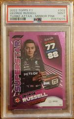 George Russell [Mirror Pink] #302 Racing Cards 2022 Topps Turbo Attax Formula 1 Prices