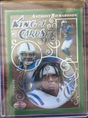 Anthony Richardson [Mosaic] Football Cards 2023 Panini Illusions King of Cards Prices