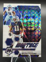 Micah Parsons [White] #M-29 Football Cards 2023 Panini Mosaic Montage Prices