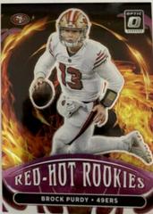 Brock Purdy [Purple Stars] #RHR-1 Football Cards 2022 Panini Donruss Optic Red Hot Rookies Prices