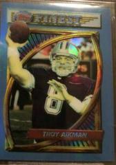 Troy Aikman [Refractor] #202 Football Cards 1994 Topps Finest Prices