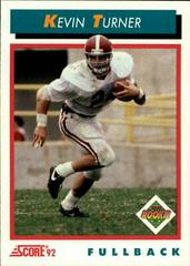 Kevin Turner Football Cards 1992 Panini Score Prices