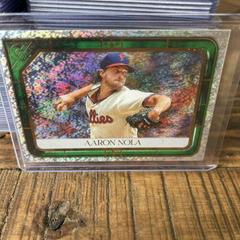 Aaron Nola [Green Pattern] #177 Baseball Cards 2021 Topps Gallery Prices