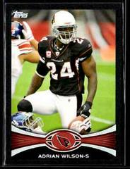 Adrian Wilson [Black] #27 Football Cards 2012 Topps Prices