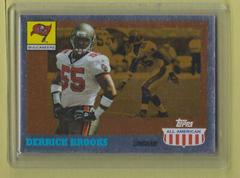 Derrick Brooks [Foil Gold] Football Cards 2003 Topps All American Prices