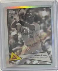 Albert Pujols [Pearl] #27 Baseball Cards 2022 Topps X Naturel 1952 Prices