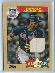 Ronald Acuna Jr. Baseball Cards 2022 Topps 1987 Relics Prices