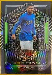 Kylian Mbappe [Green] Soccer Cards 2019 Panini Obsidian Prices
