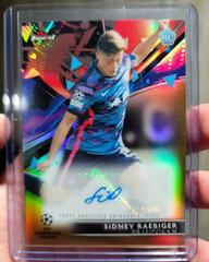 Sidney Raebiger [Gold] Soccer Cards 2021 Topps Finest UEFA Champions League Autographs Prices