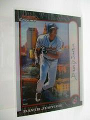 David Justice #53 Baseball Cards 1999 Bowman Chrome Prices