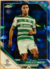 Goncalo Inacio Soccer Cards 2021 Topps Chrome Sapphire UEFA Champions League Prices