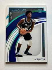 AJ Griffin #19 Basketball Cards 2022 Panini Immaculate Collection Collegiate Prices