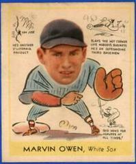 Marvin Owen Baseball Cards 1938 Goudey Prices