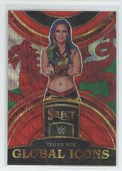 Tegan Nox [Red Wave] Wrestling Cards 2023 Panini Select WWE Global Icons Prices