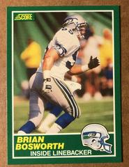 Brian Bosworth Football Cards 1989 Panini Score Prices