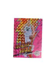 Nikola Jokic [Pink Fluorescent] #17 Basketball Cards 2022 Panini Mosaic Thunder Road Prices