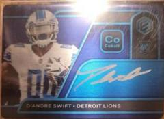 D'Andre Swift [Signature Cobalt] Football Cards 2020 Panini Elements Prices