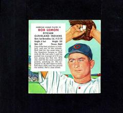 Bob Lemon Baseball Cards 1955 Red Man Tobacco Prices