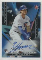 Nico Hoerner [Blue Refractor] #FFA-NH Baseball Cards 2020 Topps Finest Firsts Autographs Prices
