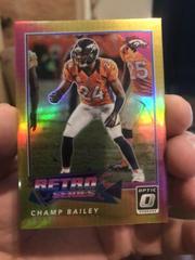 Champ Bailey [Gold] #RS-20 Football Cards 2022 Panini Donruss Optic Retro Series Prices