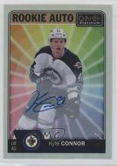 Kyle Connor [Rainbow Color Wheel] Hockey Cards 2016 O-Pee-Chee Platinum Rookie Autographs Prices