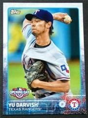 Yu Darvish #9 Baseball Cards 2015 Topps Opening Day Prices