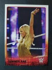 Summer Rae Wrestling Cards 2015 Topps WWE Prices