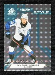 Jeremie Poirier [Teal Foilboard] #NS-JP Hockey Cards 2021 SP Game Used CHL New Style Prices
