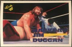 Hacksaw Jim Duggan #65 Wrestling Cards 1989 Classic WWF Prices