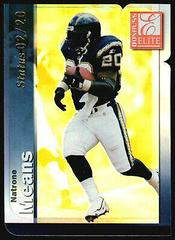 Natrone Means Football Cards 1999 Panini Donruss Elite Prices