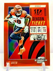 A.J. Green [Orange] #71 Football Cards 2018 Panini Contenders Optic Prices