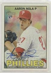 Aaron Nola Baseball Cards 2016 Topps Heritage Real One Autographs Prices