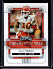 Isiah Pacheco [Silver] #ROY-IPA Football Cards 2022 Panini Contenders Rookie of the Year Prices