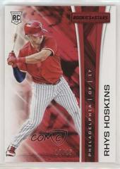 Rhys Hoskins [Red] Baseball Cards 2018 Panini Chronicles Rookies & Stars Prices