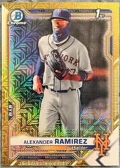 Alexander Ramirez [Gold Refractor Mega Box Mojo] #BCP-208 Baseball Cards 2021 Bowman Chrome Prospects Prices