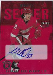 Moritz Seider [Red Foil Autograph] #217 Hockey Cards 2021 Ultra Prices