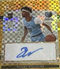Ziaire Williams [Gold Prizm] Basketball Cards 2021 Panini Select Youth Explosion Signatures Prices